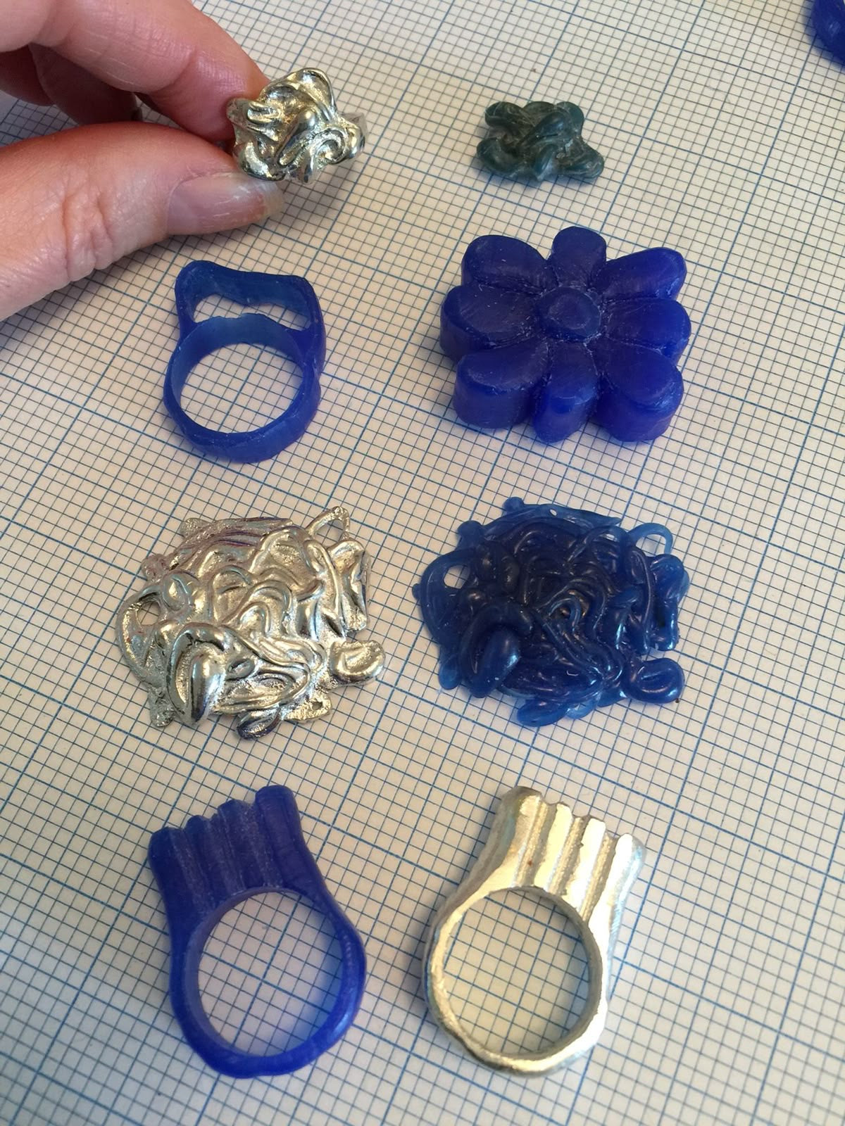 Vaciado en (plateado) LIGA